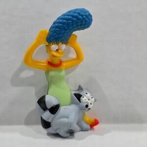Vintage 2007 The Simpsons Movie Marge Simpson Burger King Figure
